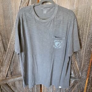 American Eagle Shirt Adult Size XXL Gray Graphic Super Soft Short Sleeve Tee